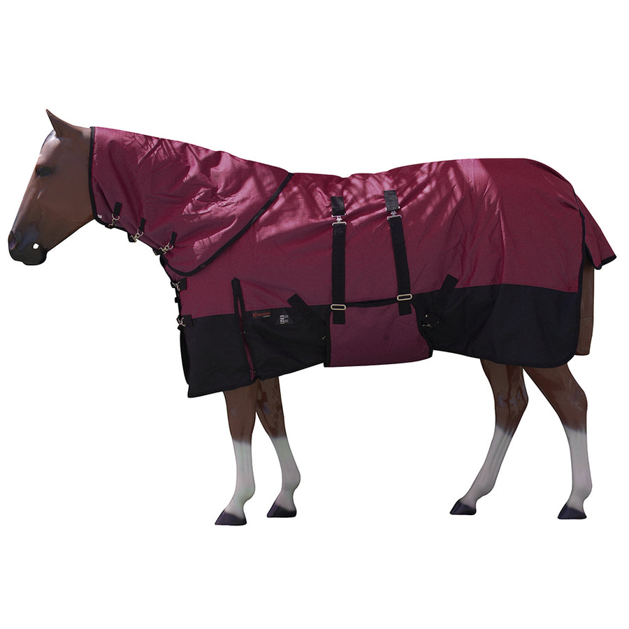HILASON 1200D Ripstop Waterproof Turnout Winter Horse Blanket Neck Cover - Uhorse