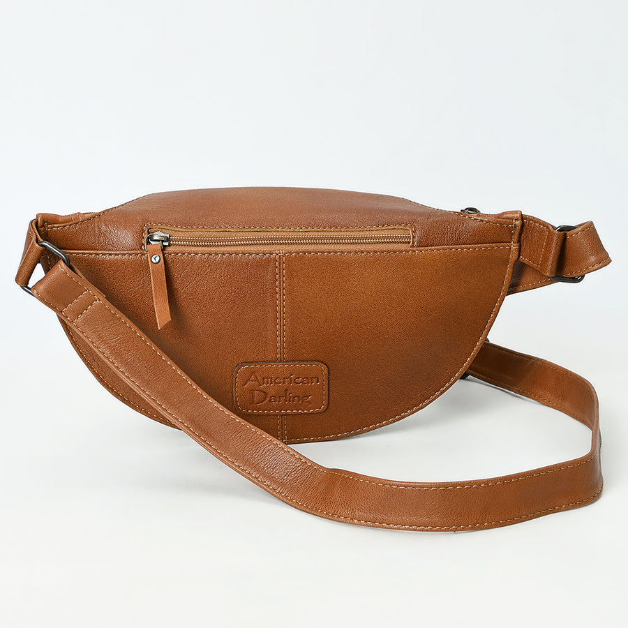 American Darling Beautifully Hand Tooled Genuine Leather Women bag western handbag purse | for