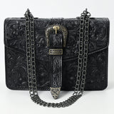 American Darling Small Crossbody Beautifully Hand Tooled Genuine Leather Women bag Western handbag purse | for Cute