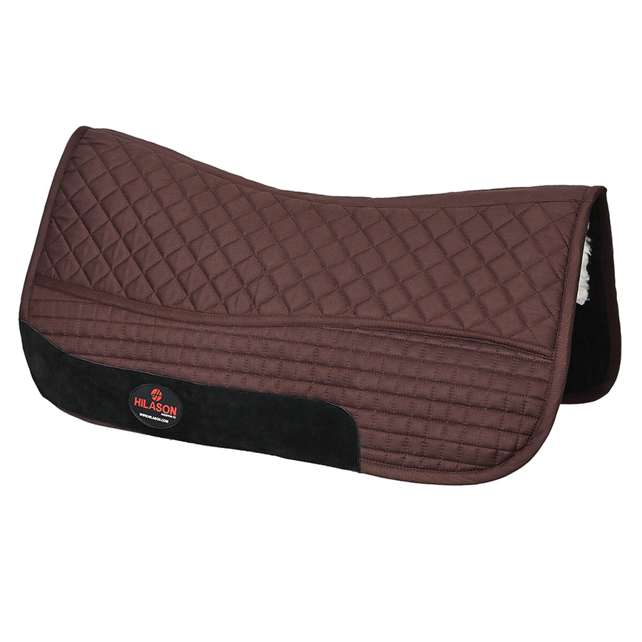 32 In x 34 In HILASON Western All Purpose Horse Saddle Pad - Uhorse
