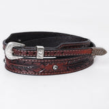 American Darling Hand tooled Hatband Genuine American Leather Western Adjustable Unisex