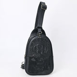 American Darling Crocodile embossed Genuine Leather women bag western handbag purse
