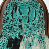 American Darling Sling Crocodile embossed Genuine Leather women bag western handbag purse | for