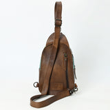 American Darling Sling Crocodile embossed Genuine Leather women bag western handbag purse | for