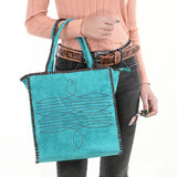 American Darling Tote Genuine Suede Leather women bag western handbag purse