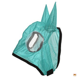 L M S Hilason Horse Uv Protection Insects Bug Mosquito Spring Summer Fly Mask Turquoise