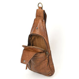 Never Mind Nmbgm178  Vintage Handmade Genuine Cowhide Leather Women Bag Western Handbag Purse