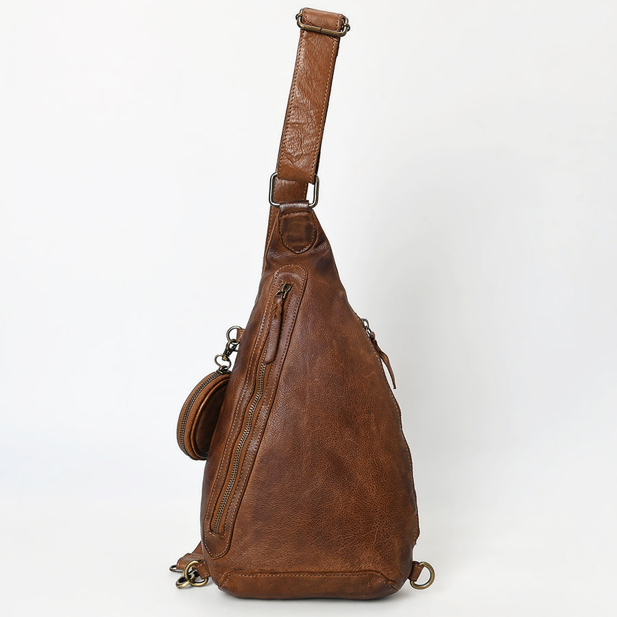 Never Mind NMBGM179 Sling Genuine Leather Women Bag Western Handbag Purse