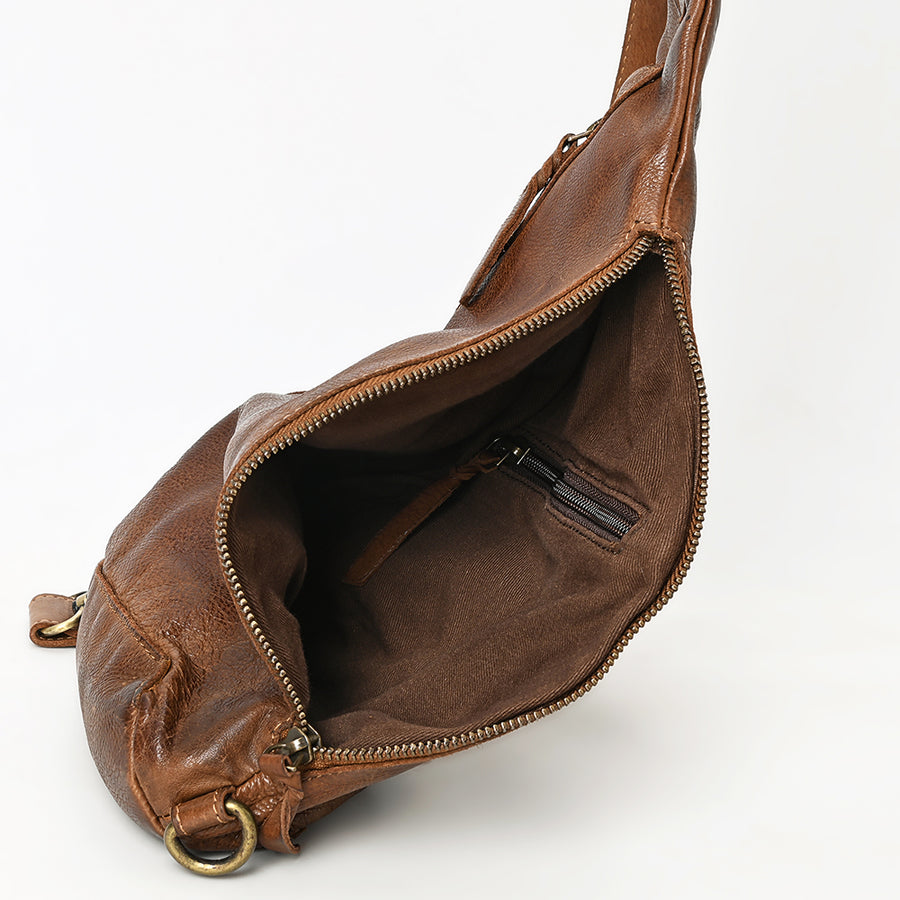 Never Mind NMBGM179 Sling Genuine Leather Women Bag Western Handbag Purse