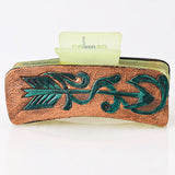 Beautifully Hand Tooled Women Ladies Hair Band Clip Clutch