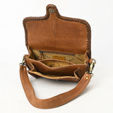 American Darling Adbgm405B Small Crossbody Hair-On Genuine Leather Women Bag Western Handbag Purse