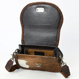 American Darling Small Crossbody Hair On Genuine Leather Western Women Bag Handbag Purse | for Cute