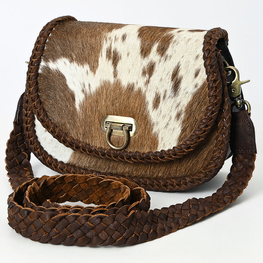 American Darling Small Crossbody Hair On Genuine Leather Western Women Bag Handbag Purse | for Cute - Uhorse