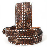 American Darling Beautifully Hand Tooled Genuine American Leather Belt