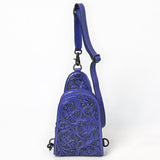 American Darling Sling Hand Tooled Leather Women Bag Western Handbag Purse