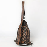 American Darling Sling Hand Tooled Leather Women Bag Western Handbag Purse