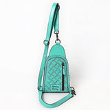 American Darling Sling Hand Tooled Leather Women Bag Western Handbag Purse| Handbags |Leather | Summer