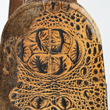 American Darling Sling Hair-On Crocodile Embossed Genuine Leather Women Bag Western Handbag Purse |Sling | for