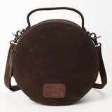 American Darling Canteen Genuine Leather Women Bag Western Handbag Purse