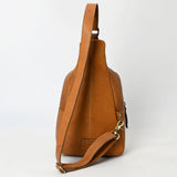 American Darling Sling Hand Tooled Hair-On Genuine Leather Women Bag Western Handbag Purse |