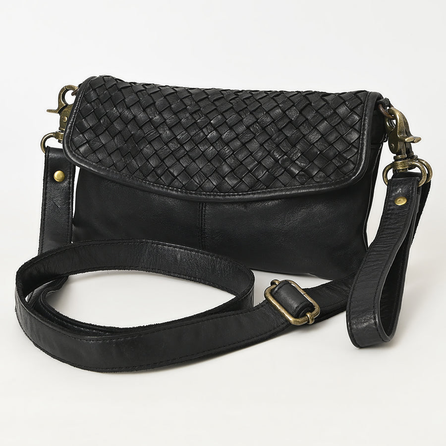 Never Mind Nmbgm155A Small Crossbody Vintage Handmade Genuine Cowhide by Hilason – Cowboy and equestrian accessories