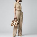 American Darling Tote Hair On Genuine Leather Western Women Bag Handbag Purse | for Cute