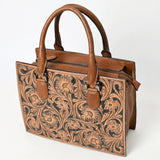 ADBGM463 Tote Beautifully Hand Tooled Genuine Leather women bag western handbag purse