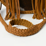 American Darling Canteen Hair-On Genuine Leather Women Bag Western Handbag Purse