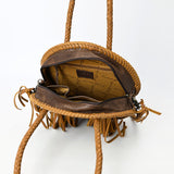 American Darling Canteen Hair-On Genuine Leather Women Bag Western Handbag Purse