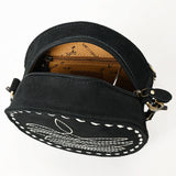 American Darling Canteen Genuine Suede Leather women bag western handbag purse