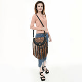 American Darling Small Crossbody Hand Tooled Genuine Leather Women Bag Western Handbag Purse