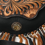 American Darling Small Crossbody Hand Tooled Genuine Leather Women Bag Western Handbag Purse |
