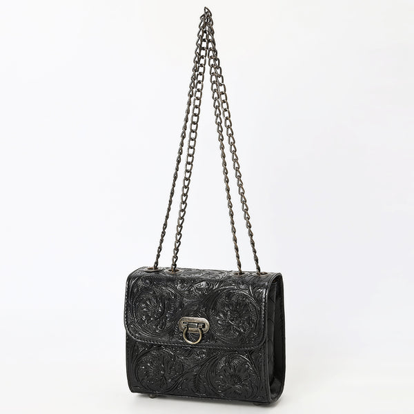 American Darling Hand-Tooled Genuine Leather Western Small Cross Body Bag - Uhorse