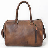 American Darling Duffel Crocodile Embossed Genuine Leather Women Bag Western Handbag Purse | Travel Bags College Casual