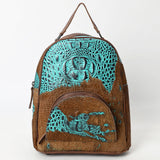 American Darling Backpack Crocodile Embossed Genuine Leather Women Bag Western Handbag Purse