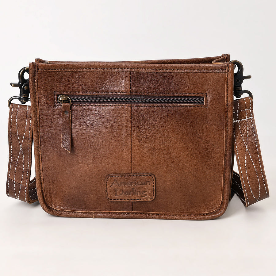 American Darling Cross Body Crocodile Embossed Full Grain Genuine Leather Western Women Bag Handbag Purse Crossbody for Cute