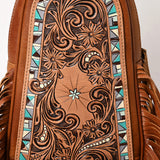 American Darling Adbg1568A Sling Hand Tooled Genuine Leather Women Bag Western Handbag Purse