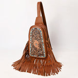 American Darling Adbg1568A Sling Hand Tooled Genuine Leather Women Bag Western Handbag Purse