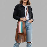 American Darling Sling Saddle blanket Genuine Leather Women Bag Western Handbag Purse| | for