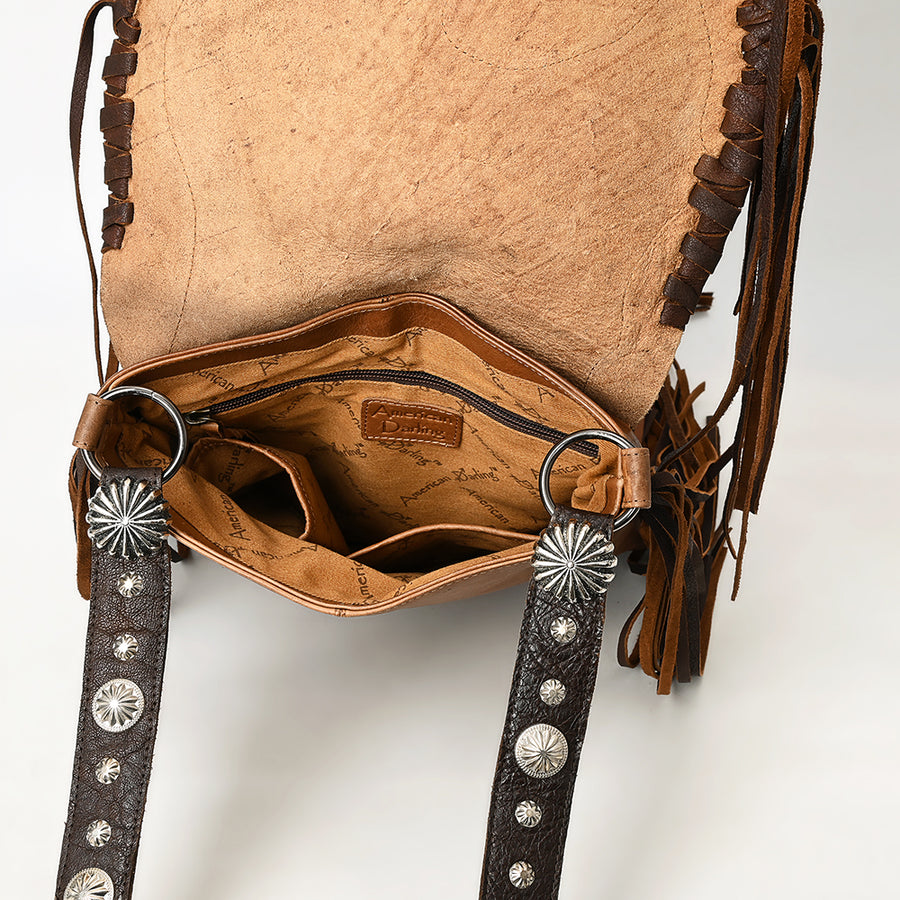 American Darling  Messenger Genuine Leather Women Bag Western Handbag Purse | for Cute
