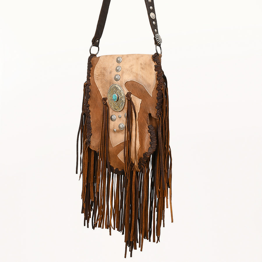 American Darling Messenger Genuine Leather Women Bag Western Handbag Purse | for Cute - Uhorse