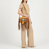 American Darling Crossbody Full Grain Genuine Leather Western Women Bag Handbag Purse | Purses for Cute