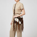 American Darling Cross Body Hair on Genuine Leather Western Women Bag | Handbag Purse Crossbody for Cute