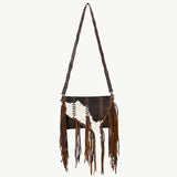 American Darling Adbgm475 Cross Body I Hair-On Genuine Leather Women Bag Western Handbag Purse