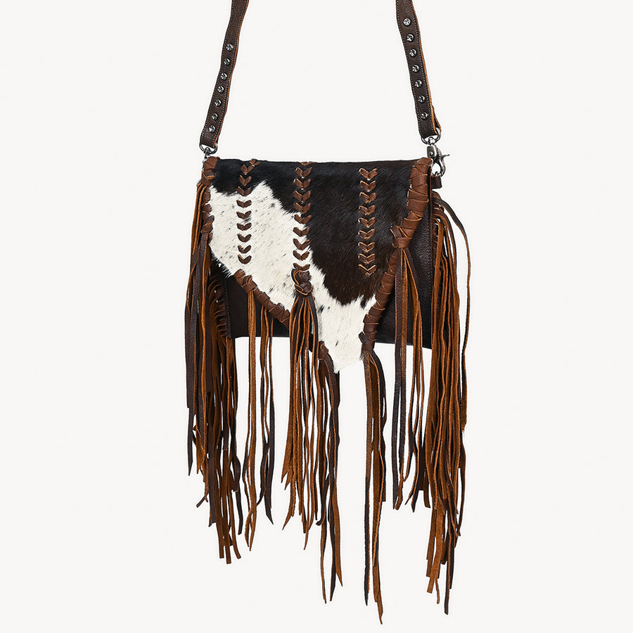 American Darling Cross Body Hair on Genuine Leather Western Women Bag | Handbag Purse Crossbody for Cute - Uhorse