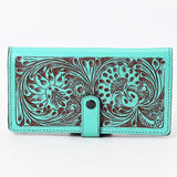 American Darling Clutch Beautifully Hand Tooled Genuine Leather women bag western handbag purse