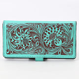 American Darling Clutch Beautifully Hand Tooled Genuine Leather women bag western handbag purse