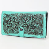 American Darling Clutch Beautifully Hand Tooled Genuine Leather women bag western handbag purse