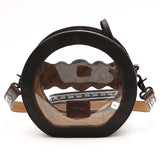 American Darling Canteen Beautifully Hand Tooled Genuine Leather Women's Bag Western Handbag Purse | for Women