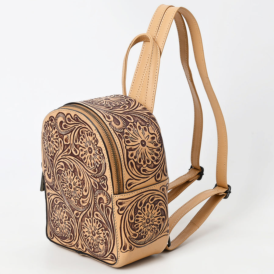 American Darling Backpack Hand Tooled Genuine Leather Women's Bag Western Handbag Purse
